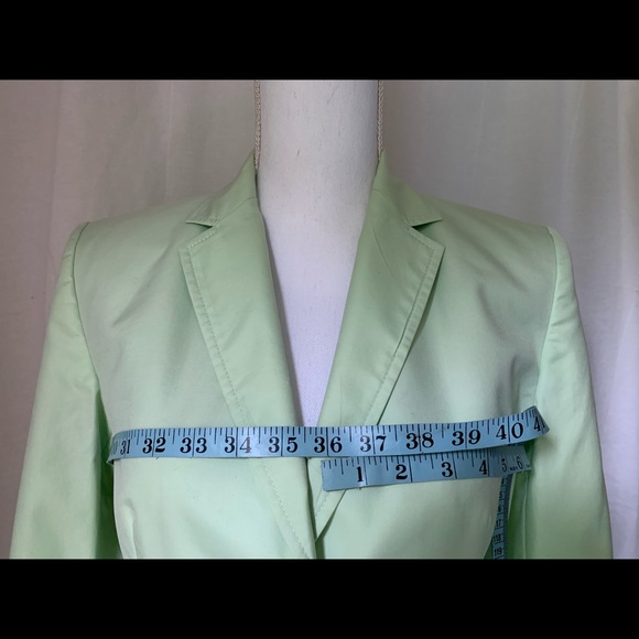 J.CREW Light Green Fully-Lined Blazer Size 6 - Picture 9 of 15